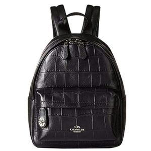 Coach Black Campus Mini Backpack